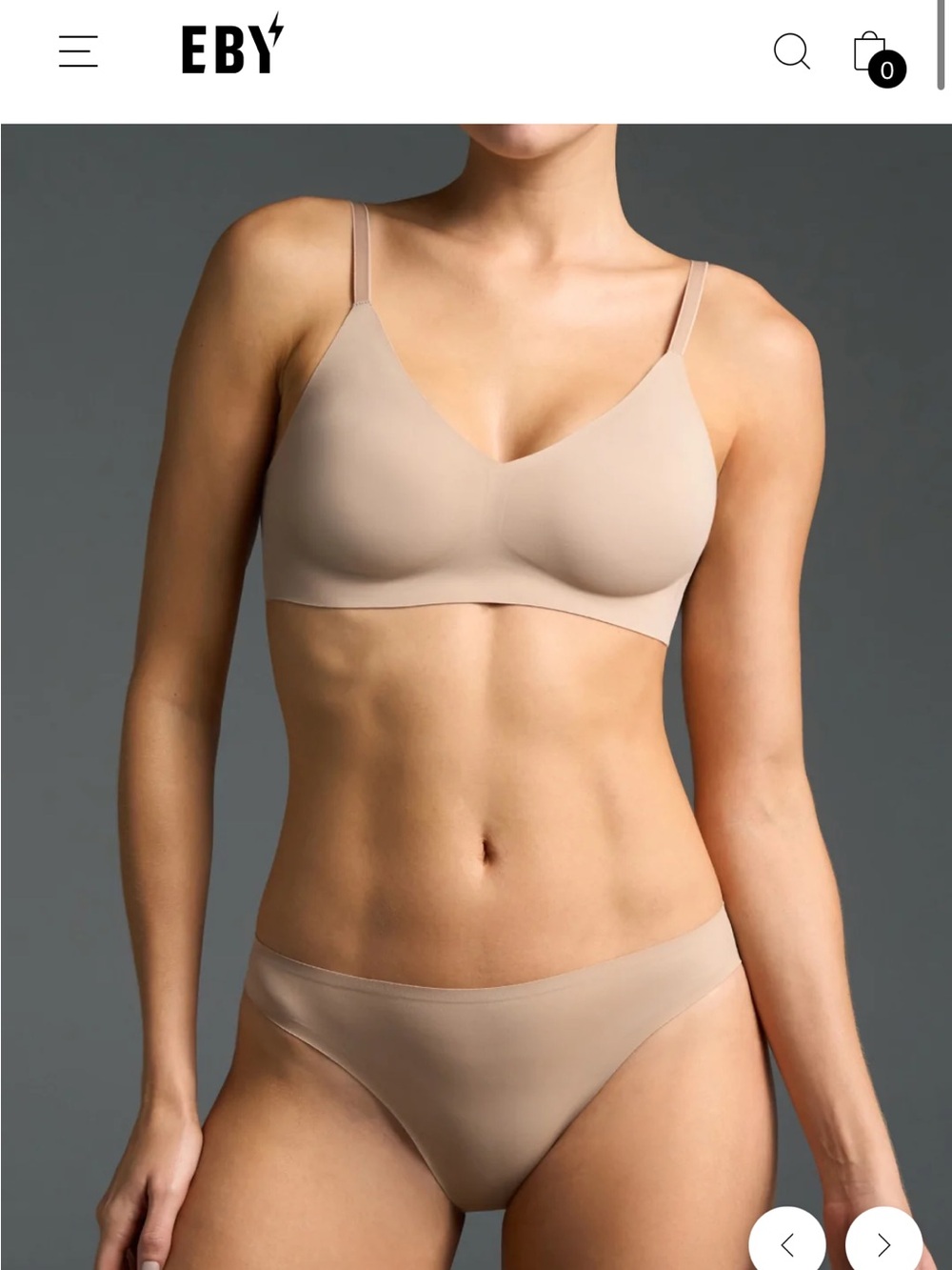 Eby Relief Bra, Size Medium